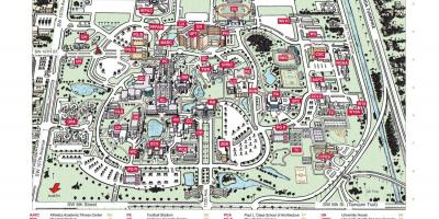La Universidad Internacional de Florida mapa