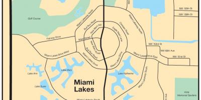Mapa de Miami lakes